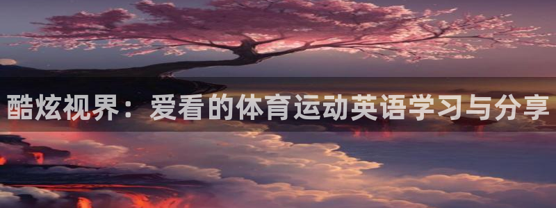 必一运动：酷炫视界：爱看的体育运动英语学习与分享