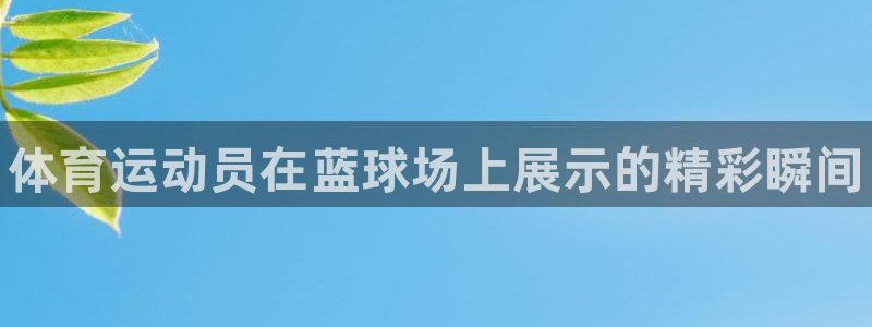 必一运动bsport体育：体育运动员在蓝球场上展示的精彩瞬间